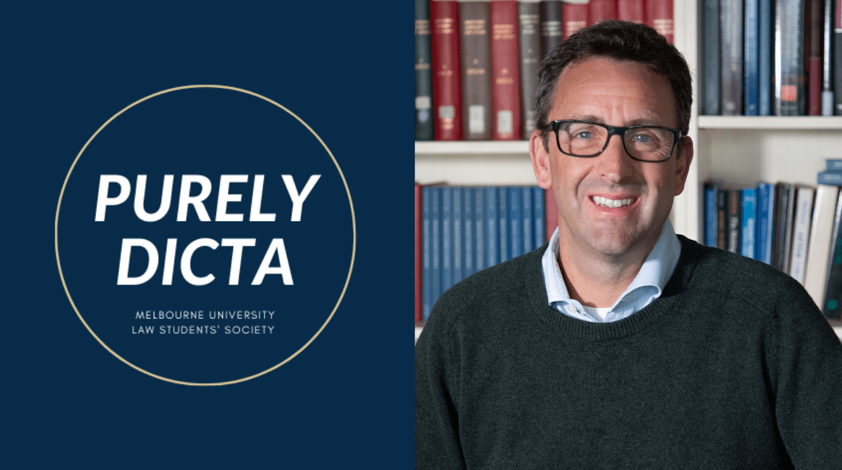 Getting to know – Matthew Harding, Dean of the Melbourne Law&nbsp;School