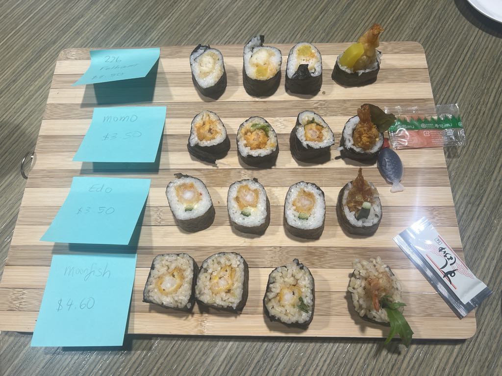 Law School Lunch Crisis: Which Sushi Roll&nbsp;Wins?